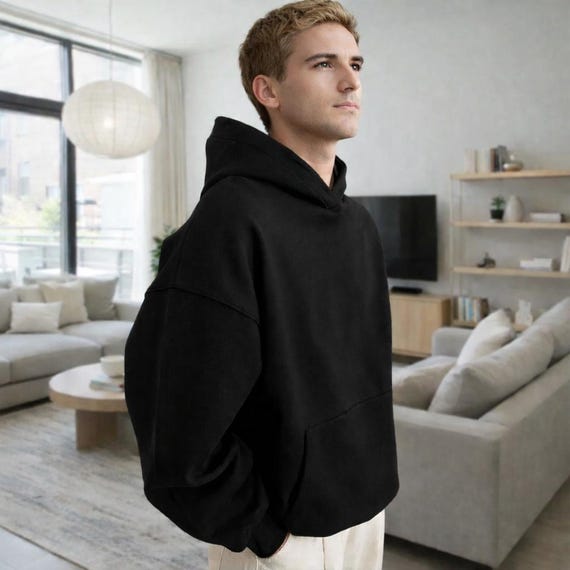 Unisex Over sized Hoodie Sewing Pattern: Unisex PDF Sweatshirt (XS-XXXL) Digital Download