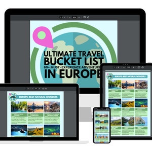 Ultimate Europe Travel Bucket List: 60+ Must-Experience Adventures in Europe!
