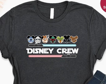 Star Wars Disney Crew T-Shirts, Disney World Shirt, Star Wars Family Shirts, Disney Star Wars Shirt, Disney Crew Shirts, Disney Group Shirts