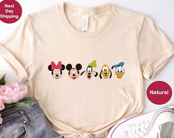 Mickey And Friends T-Shirt, Mickey Mouse Shirt, Disney World Shirt, Mickey And Minnie Shirt, Disneyland Shirt, Disney Family Vacation Shirts