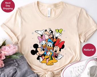 Disneyland Shirt, Disney World Shirt, Disney Vacation Shirt, Mickey And Friends Shirt, Walt Disney Trip Shirt, Disney Family Matching Shirts