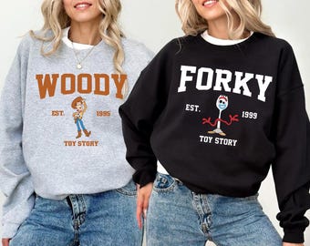 Disney Toy Story Sweatshirt, Toy Story Sweater, Custom Family Matching Sweatshirt, Disney Vacation, Disney Group Hoodie, Disney Personalized