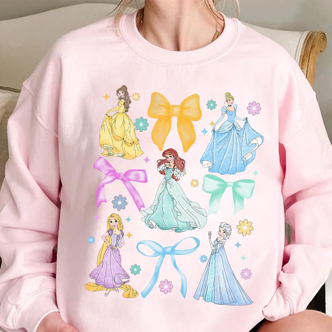 Mousse Pink Princess Friends Sweatshirt
