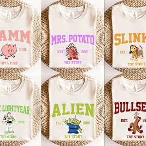 Disney Toy Story T-Shirt, Toy Story Shirt, Custom Family Matching Shirts, Disney Vacation Tee, Disney Group Shirt, Disney Personalized Shirt