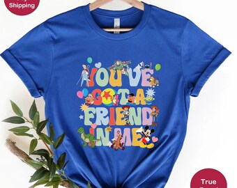 You've Got A Friend In Me Toy Story Shirt, Disney Toy Story Shirt, Disney Matching Shirts, Disneyworld Family Trip Shirts, Disney Trip Shirt