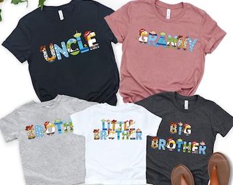 Toy Story Birthday Shirt, Custom Disney Birthday Boy Shirt, Toy Story Birthday Family Shirts, Custom Toy Story Shirt, Birthday Girl Gift Tee