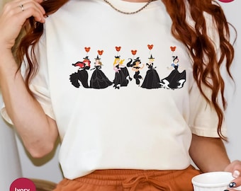 Vintage Disney Princess Halloween Shirt, Princess Halloween Shirt, Halloween Women Tank, Halloween Trip Shirts, Retro Disney Halloween Shirt