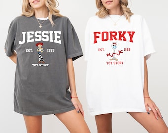 Comfort Colors Disney Toy Story T-Shirt, Toy Story Shirt, Custom Family Matching, Disney Vacation Tee, Disney Group, Disney Personalized Tee