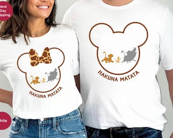 Animal Kingdom Hakuna Matata Shirt, Disney Animal Kingdom Tee, Hakuna Matata Shirt, Animal Kingdom Shirt, Mickey Minnie Hakuna Matata Shirts