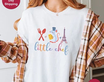 Little Chef T-Shirt, Ratatouille T-Shirt, Remy Shirt, Disney Mouse Chef Shirt, Disney World Shirt, Epcot Food T-Shirt, Disneyland Trip Shirt