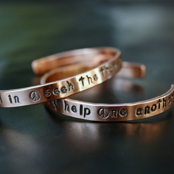 Unitarian Universalist Covenant Bracelet