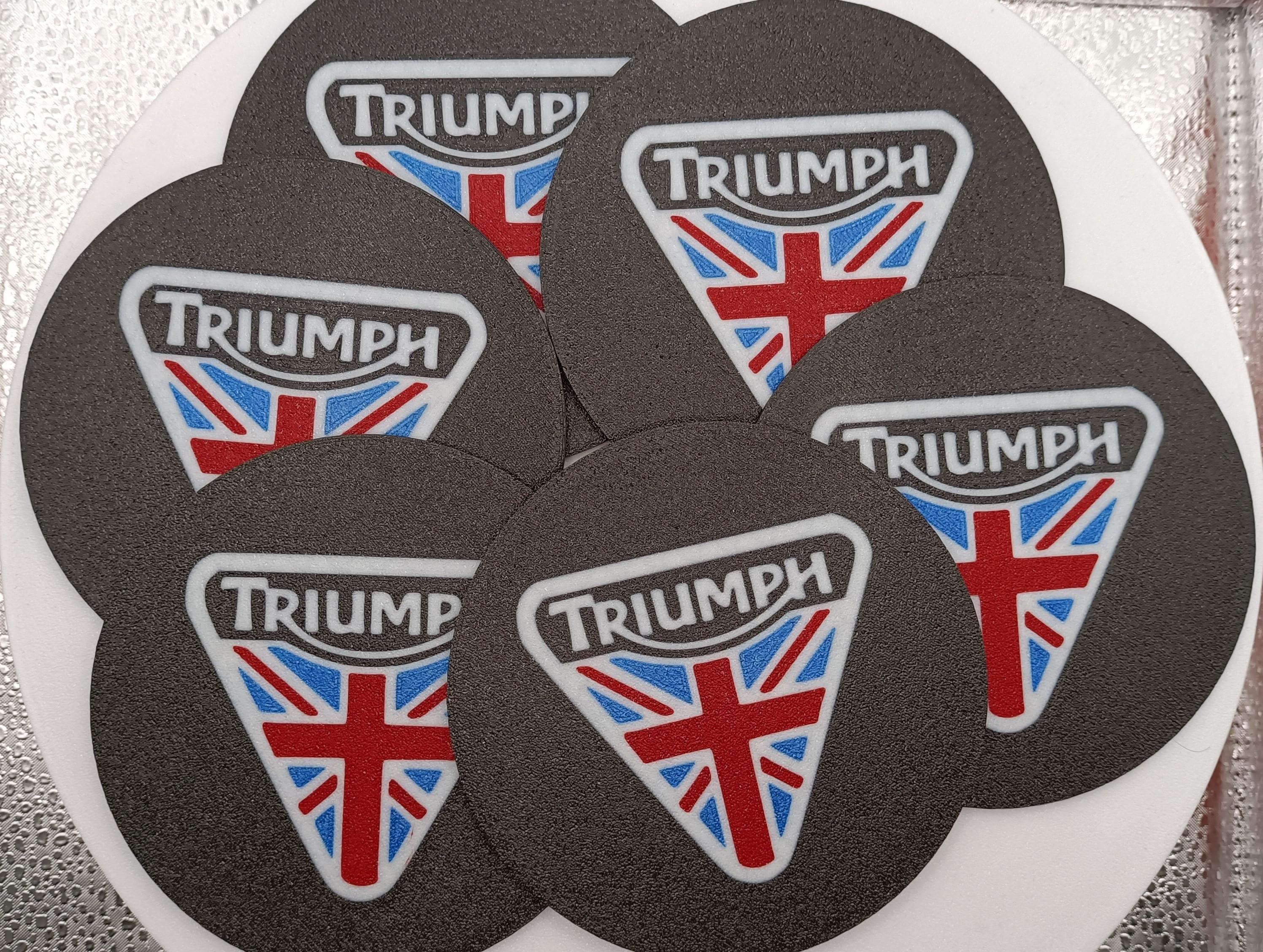 Classic Triumph Coaster Set