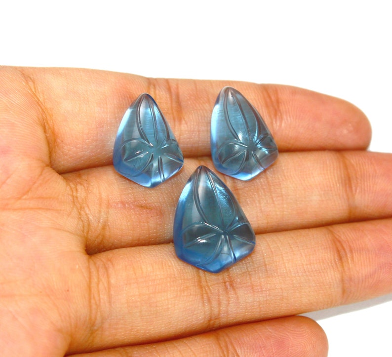 Blue Onyx Carving Blue Onyx Healing Crystal for Jewelry Making Loose Stone Blue Onyx Carving Crystal Natural Blue Onyx Carving Gemstone
