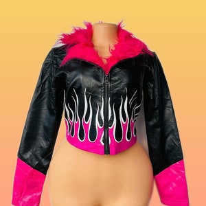 7774-handmade Women's REAL SOFT Short LEATHER Jacket With