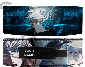 Anime Leather Lever Gym Belt: Custom Powerlifting Bodybuilding Belt