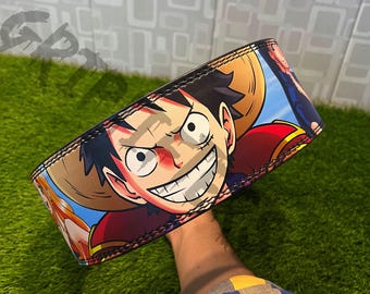 Cintura da sollevamento pesi anime di Luffy: cintura da palestra One Piece