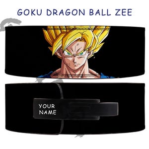 Dragon Ball Z Lever Belt: Anime Powerlifting Gym Belt