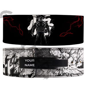 Dragon Ball Z Lever Belt: Anime Powerlifting Gym Belt