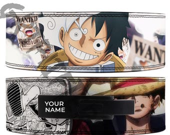 Luffy Anime Powerlifting Lever Belt: eendelige sportriem