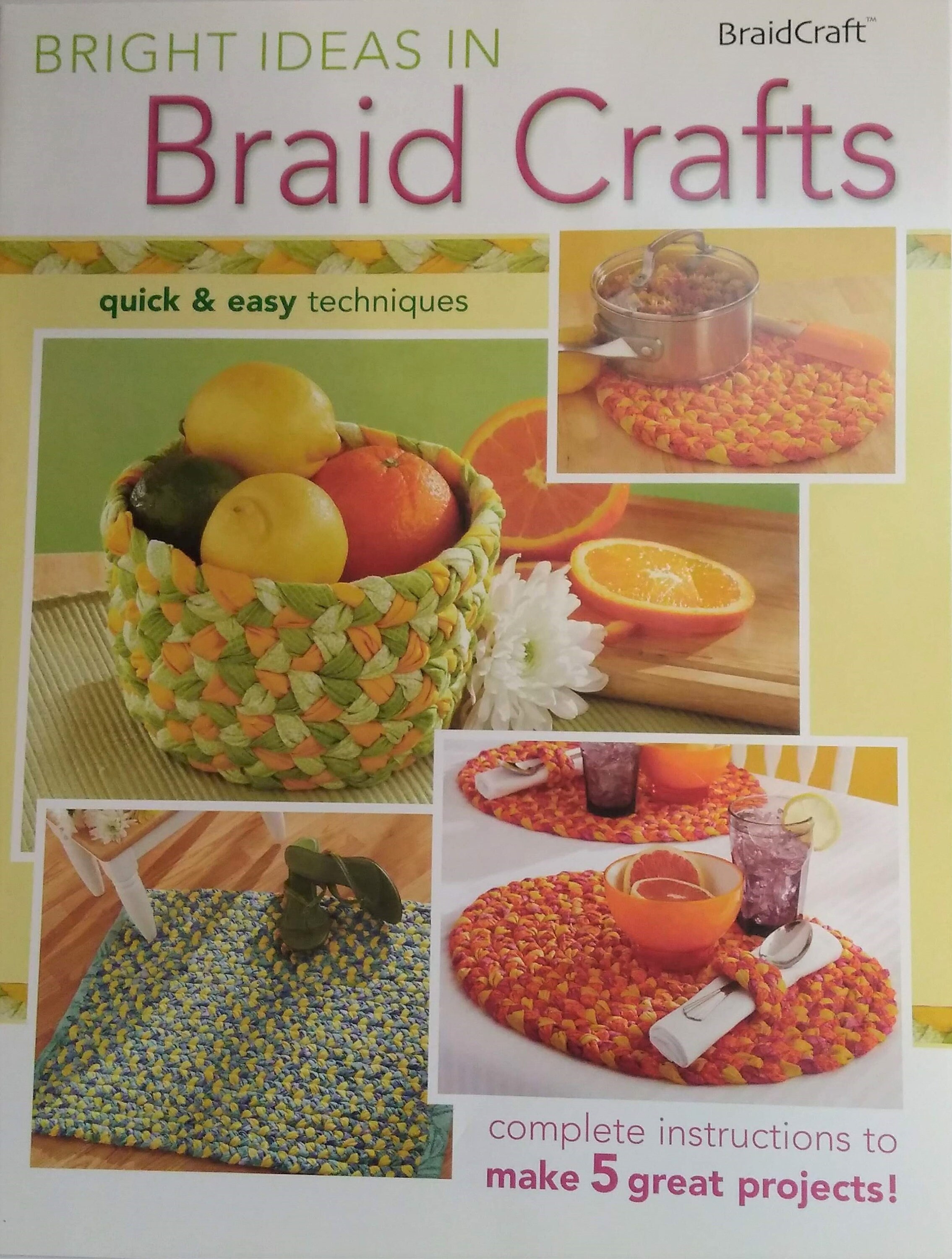 Braidcraft Rug Braiding Starter Kit Cones Clamp Lacing Needle Braid