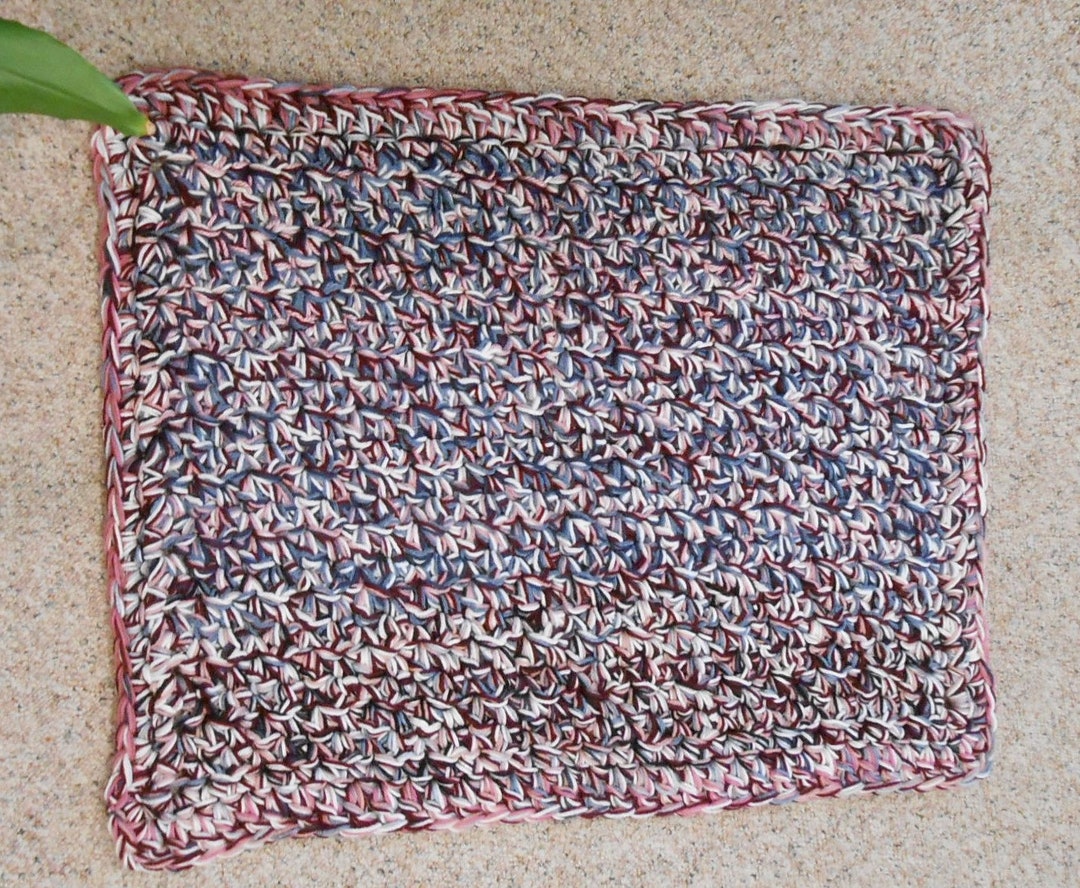 Crocheted Lap Robe Lap Robe Lapghan Small Rug Pet Mat Blanket Crochet Wheelchair Warm ...