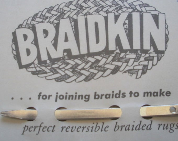 Braidkin Lacing Needle Rug Braider Lacer, Braided Rugs Etsy
