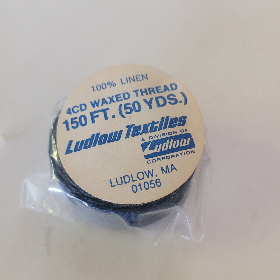 Waxed LINEN Lacing 4cord Rug Braiding Weaving Twine 150 Ft Etsy