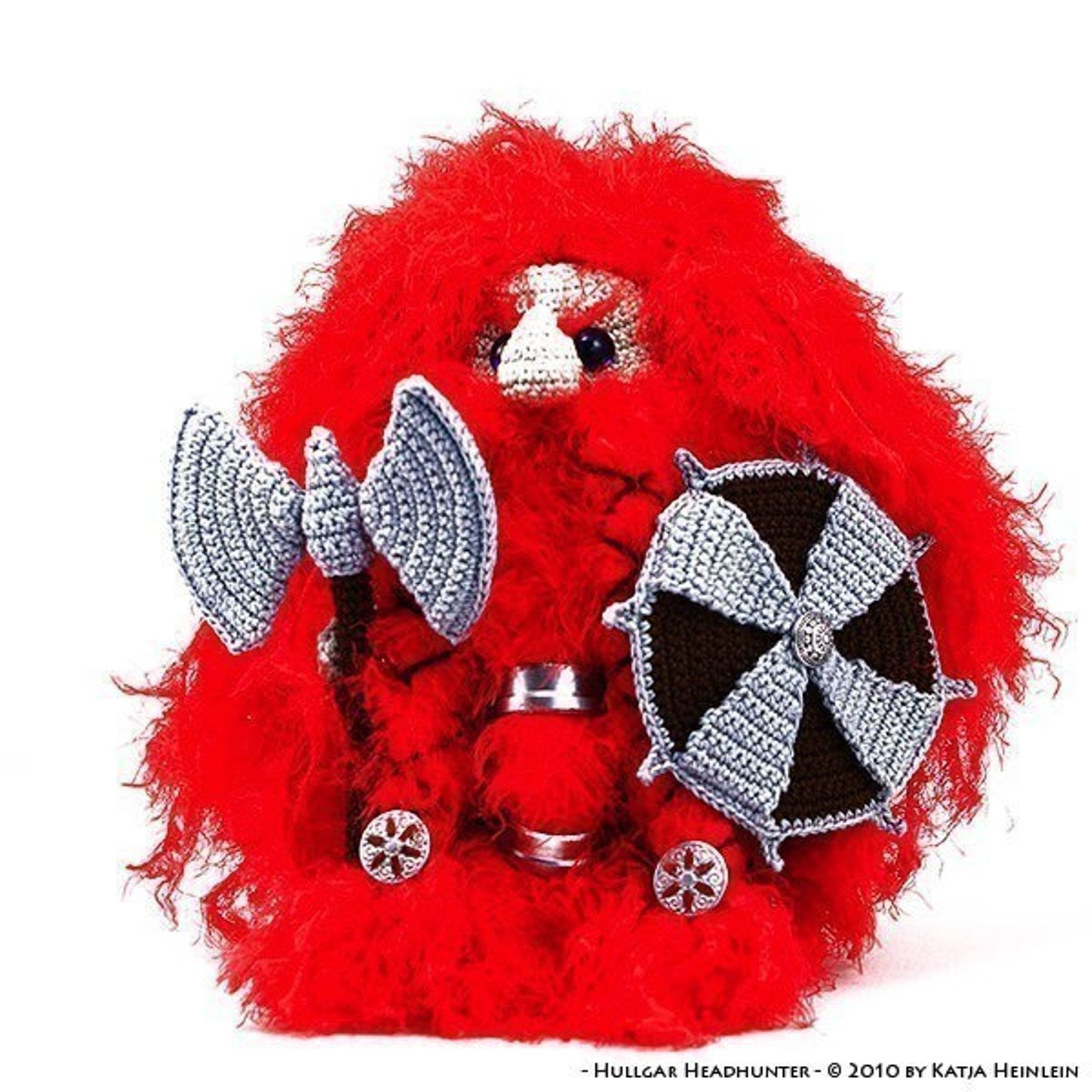 Headhunter Patterns Hullgar Headhunter, Dwarf Crochet Pattern, Pdf Tutorial by Katja ...