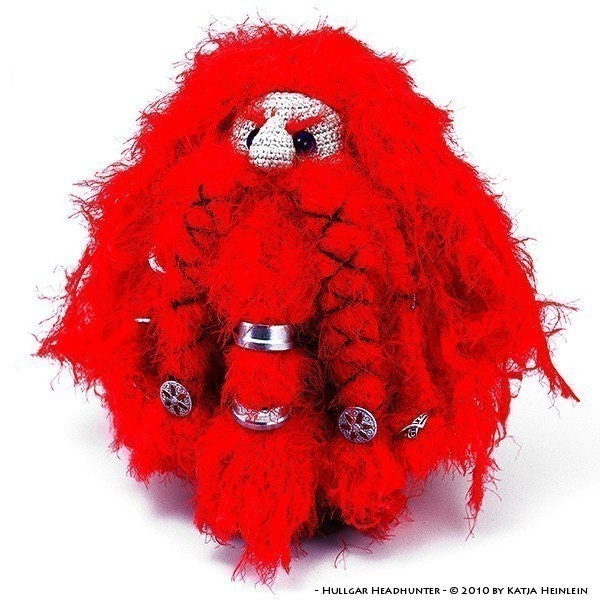 Headhunter Patterns Hullgar Headhunter, Dwarf Crochet Pattern, Pdf Tutorial by Katja ...