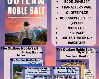 The Outlaw Noble Salt by Amy Harmon Book club Kit