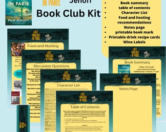 Last Twilight in Paris by Pam Jenoff book club kit
