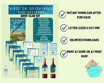 Where the Rivers Merge by Mary Alice Monroe Book Club Kit