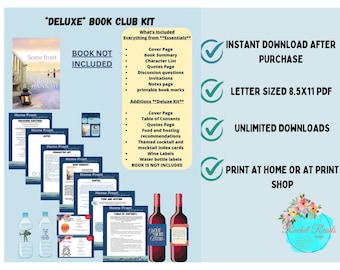 Book Club Kit for "Home Front" by Kristin Hannah *Deluxe Version*