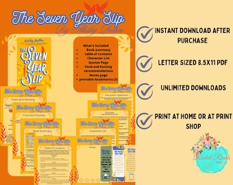 The Seven Year Slip By Ashley Poston Book Club Kit