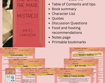 The Wife, the Maid and the Mistress Book club kit