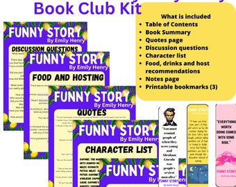 Funny Story By Emily Henry Book Club Kit