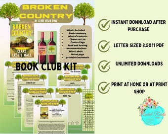 Broken Country by Clare Leslie Hall Book Club Kit