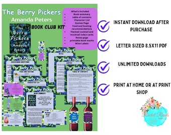 The Berry Pickers by Amanda Peters Book Club Kit