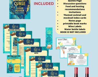 Book Club Kit for "The Amalfi Curse" by Sarah Penner *Deluxe Version*