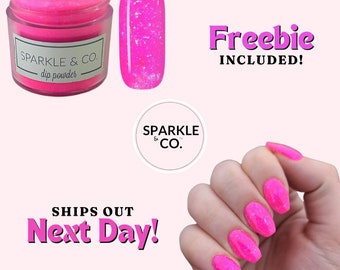 Dp.246 High Rollers & High Heels, Pink Acrylic Dip Powder for Nails, Acrylic Powder, Dip Powder, Nail Acrylics, Nail Dipping, Nail Powders