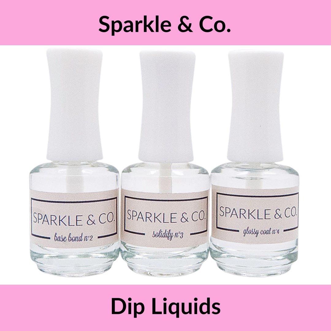 Dip Liquids- Dip Base, Dip Activator, Dip Top, Dip Liquid, Dip Nail ...