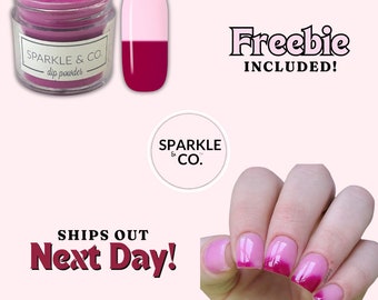 Dp.256 Pink Berry, Pink Thermal Temp Change Acrylic Dip Powder for Nails, Acrylic Powder, Dip Powder, Nail Acrylics, Nail Dipping, Powders