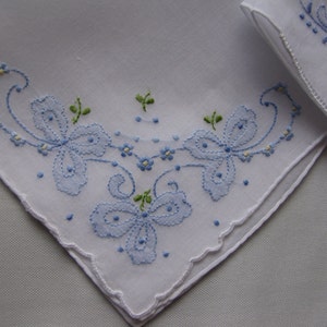 Mother of the Goom Custom Wedding Handkerchief, Embroidered Wedding Handkerchiefs, Custom Embroidered Handkerchief, Wedding Hankies image 2