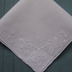 Mother of the Goom Custom Wedding Handkerchief, Embroidered Wedding Handkerchiefs, Custom Embroidered Handkerchief, Wedding Hankies image 4