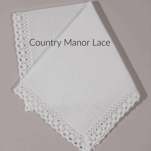 Mother of the Bride Custom Embroidered Wedding Handkerchief Gift image 4