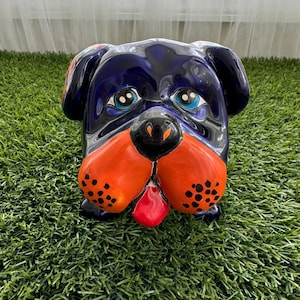Bulldog Dog Small Mexican Talavera Home Decor