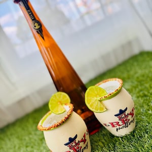 Handmade Mexican Cantaritos – 16 oz Talavera Clay Mugs