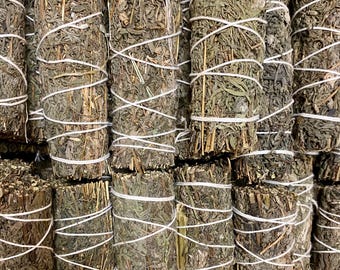 Bâtonnet de maculage d&#39;armoise pure 4&quot;|alternative à la sauge blanche|Purifiant|Nettoyage énergétique naturel|Fabriqué à la main|Méditation|Spirituel|Rituels|Aromathérapie