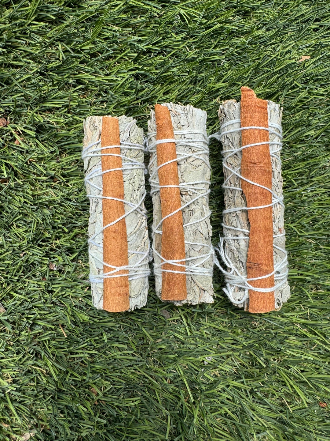 ORGANIC White Sage With Cinnamon, Wholesale FREE SHIPPING, White Sage ...