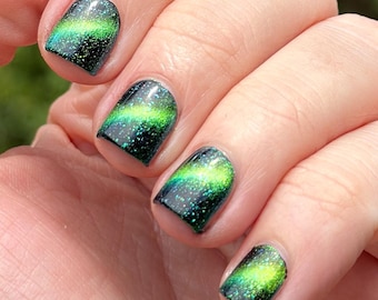UFOh Yeah!  Magnetic Multichrome Nail Polish by KBShimmer